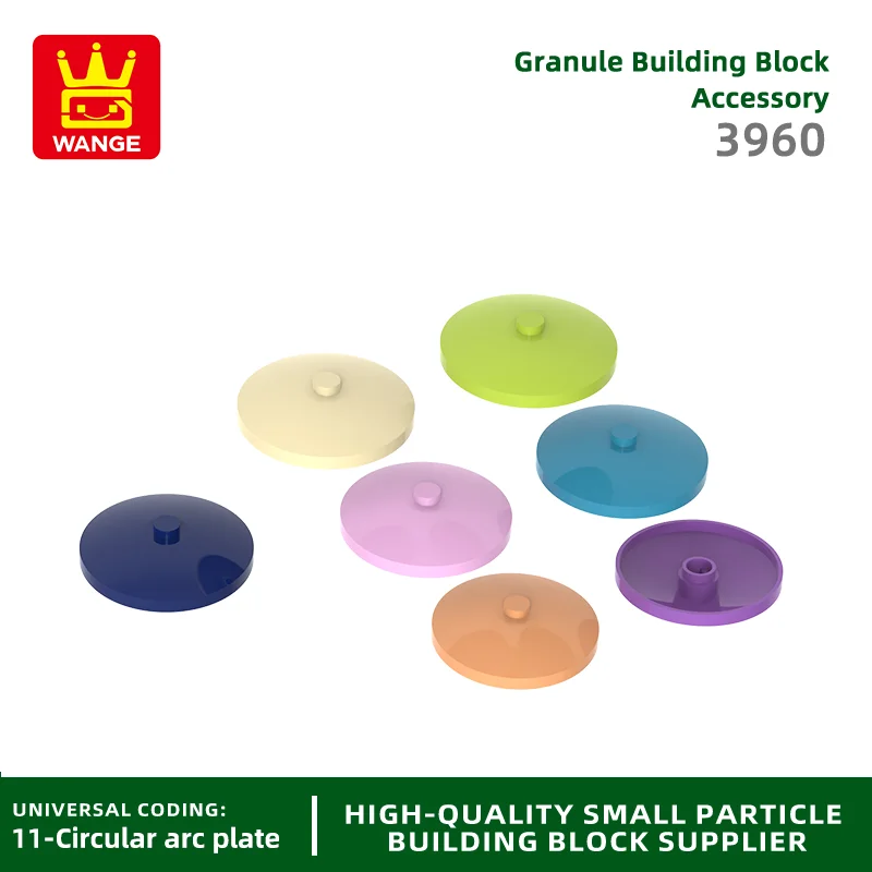 

Wange 78Pcs/lot 3960 Dish 4 x 4 Inverted Building Blocks MOC Classic Accessories Compatible With Bricks Children Toys Gift Box