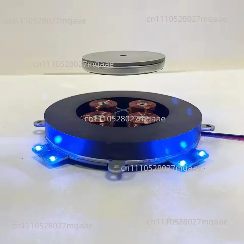 Suspended bare metal module maglev motion potted plant factory maglev exhibition booth
