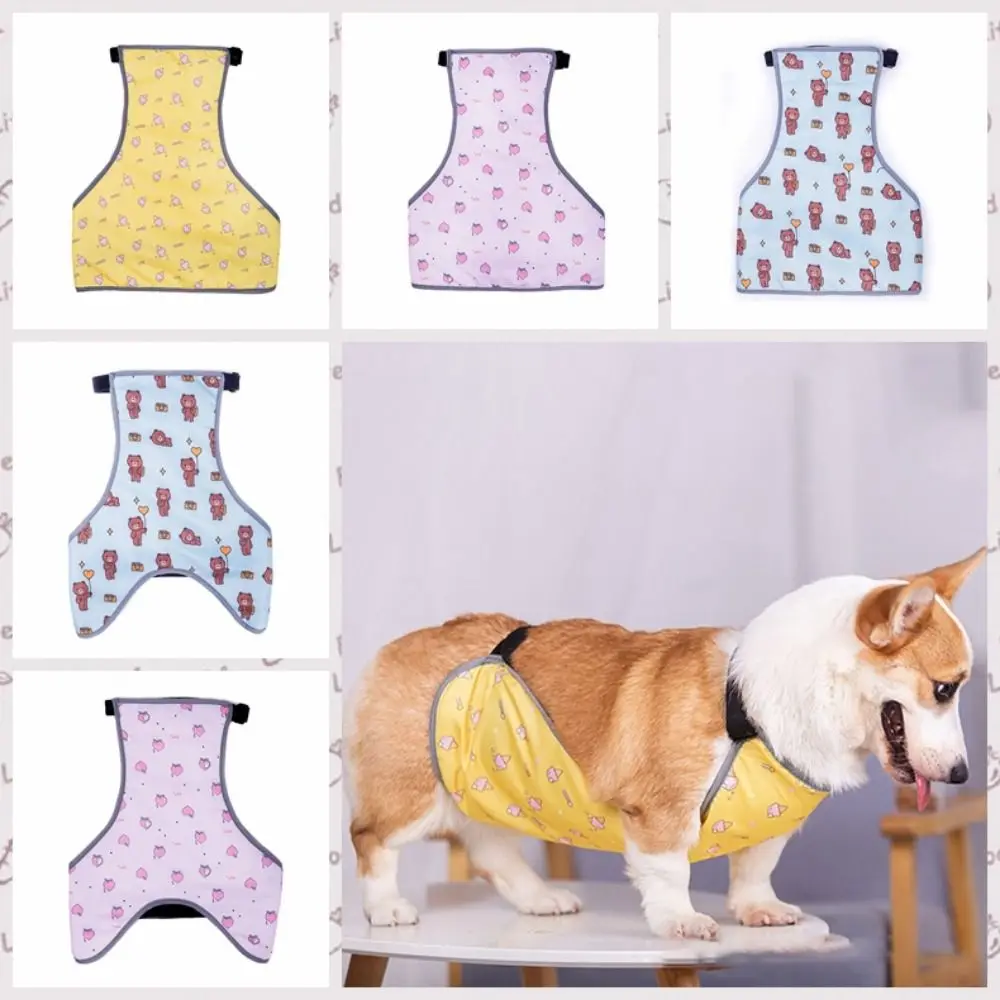 

Waterproof Dog Belly Protection Clothing Breathable Anti-dirty Cat Sterilization Suit Dog Bib Dog Belly Cover Stomach Protection