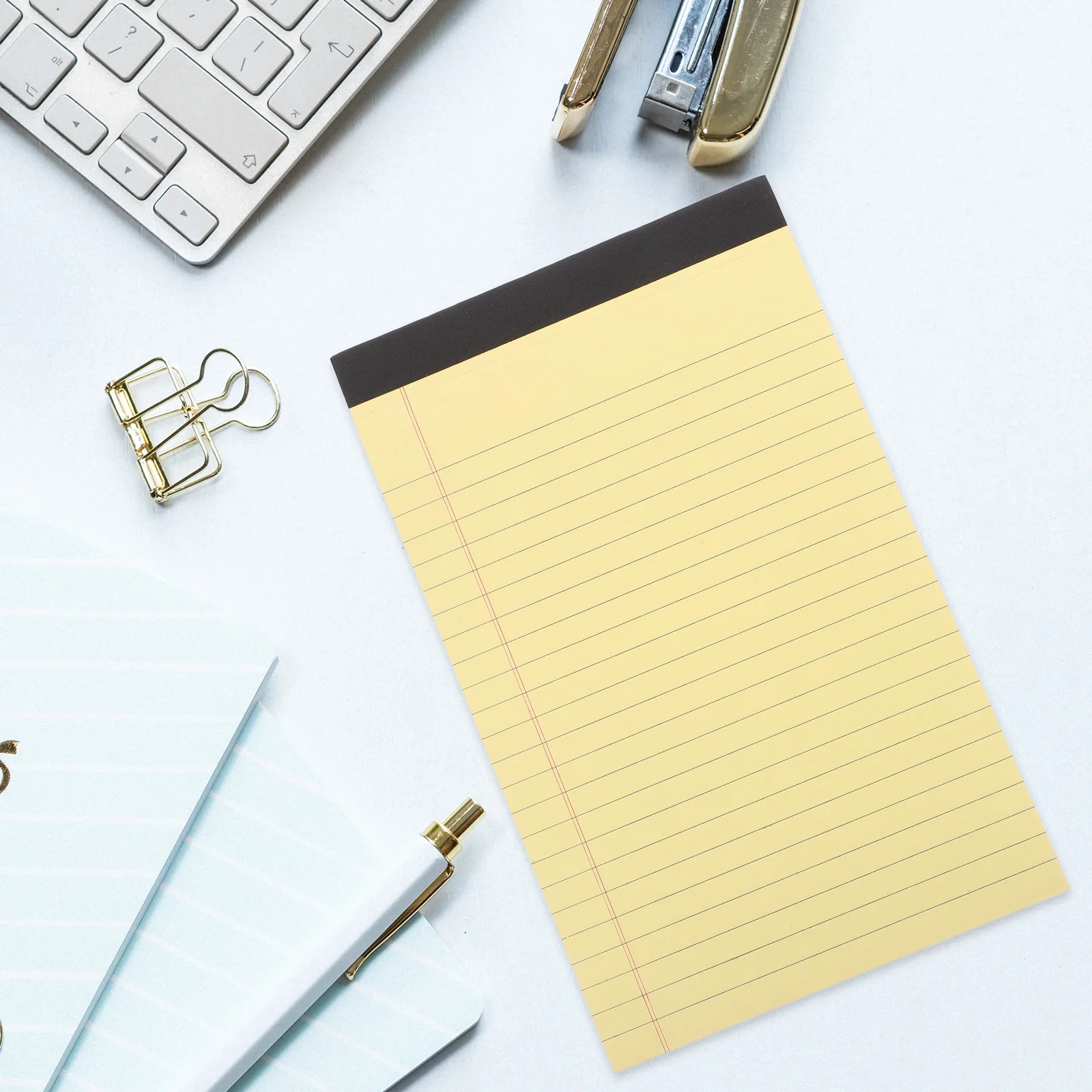 4 Pcs Notebook Small Legal Pads Tearable Notepads Lined Writing Mini Student School Memo Portable The