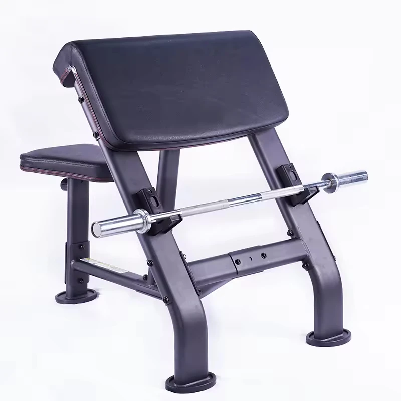 

Commercial Multi-Function Station Fitness Arm Exercise Trainer Adjustable Bench Press Preacher Curl Support for Seated Exercises