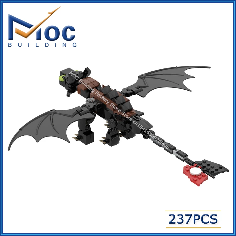 

Строительные блоки MOC, классическая серия фильмов, поезд, животное, ночь, модель динозавра, сделай сам, сборка, коллекция кирпичей, демонстрационные игрушки, рождественский подарок
