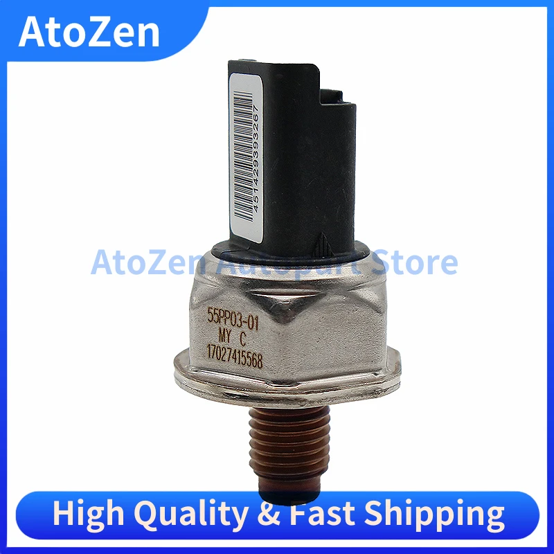

55PP03-01 85PP03-03 Fuel Rail Pressure Regulator Sensor for Ford SsangYong Rexton Renault Diesel System 9307Z511A 9307Z502B