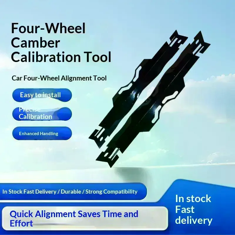 Wheel Alignment Tool Plate Stainless Steel Toe Positioning For Car SUV Vehicle Waterproof Anti Rust Auto Repair Accessories