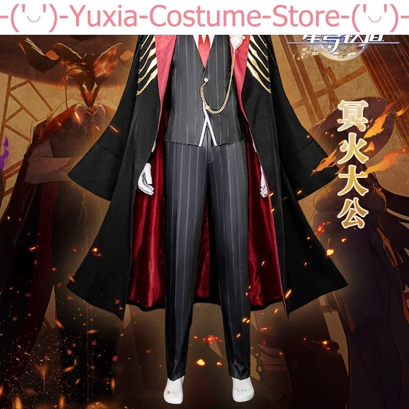 

Honkai: Star Rail Grand Duke Of Hellfire Ifrit мужской косплей костюм косплей игра Косплей Аниме Униформа виртуальной реальности