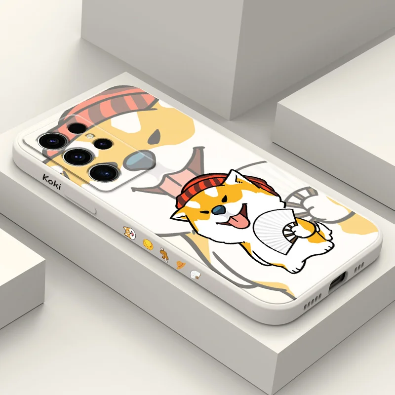 

Dog Boy Phone Case For Samsung Galaxy S25FE S24 S23 S22 S21 S20 S10 S10E Ultra Plus FE Note 20 Ultra 10 Plus Cover