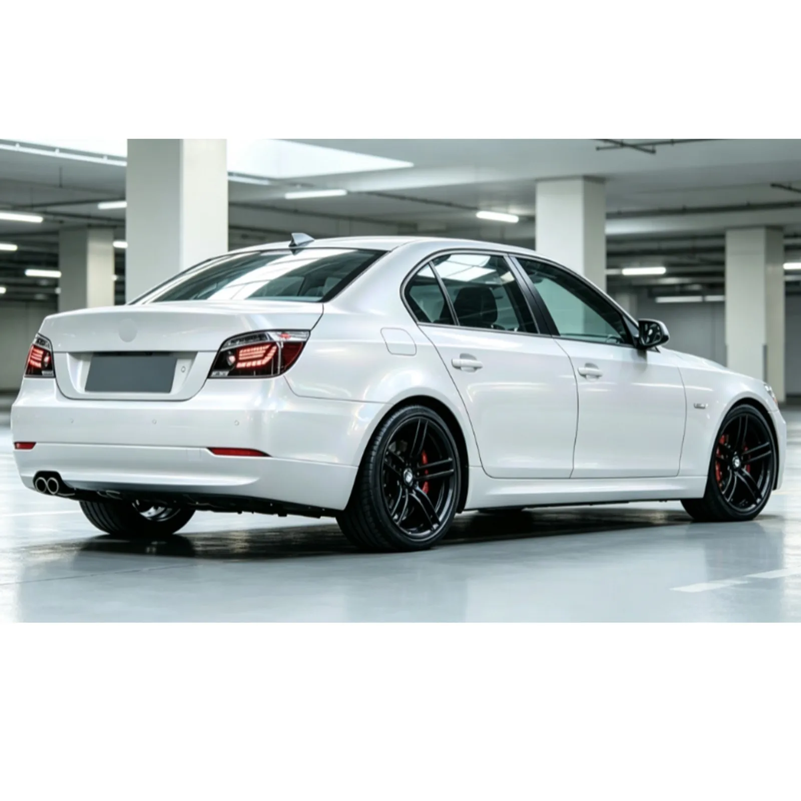 LED GTS Tail Lights for BMW 5-Series M5 E60 2003-2010 Sequential Turn Signal Dynamic Animation Rear Lamps Assembly view 5