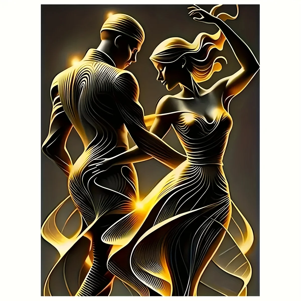 قطعة واحدة من الطباعة الفنية القماشية الجمالية الحديثة، ديكور حائط بدون إطار، مناسبة لغرف المعيشة وغرف النوم والمكاتب وغيرها