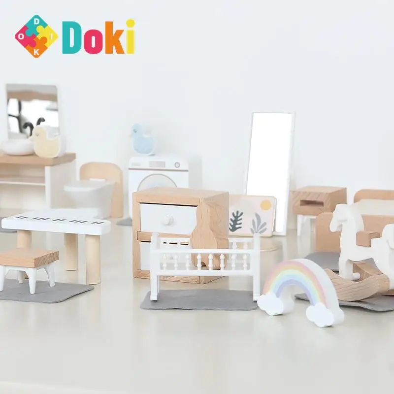 

DokiToy Household Kindergarten Simulation Mini Kitchen Furniture Boys And Girls Entertainment Toy Popular Hot Sale 2024 Dropship