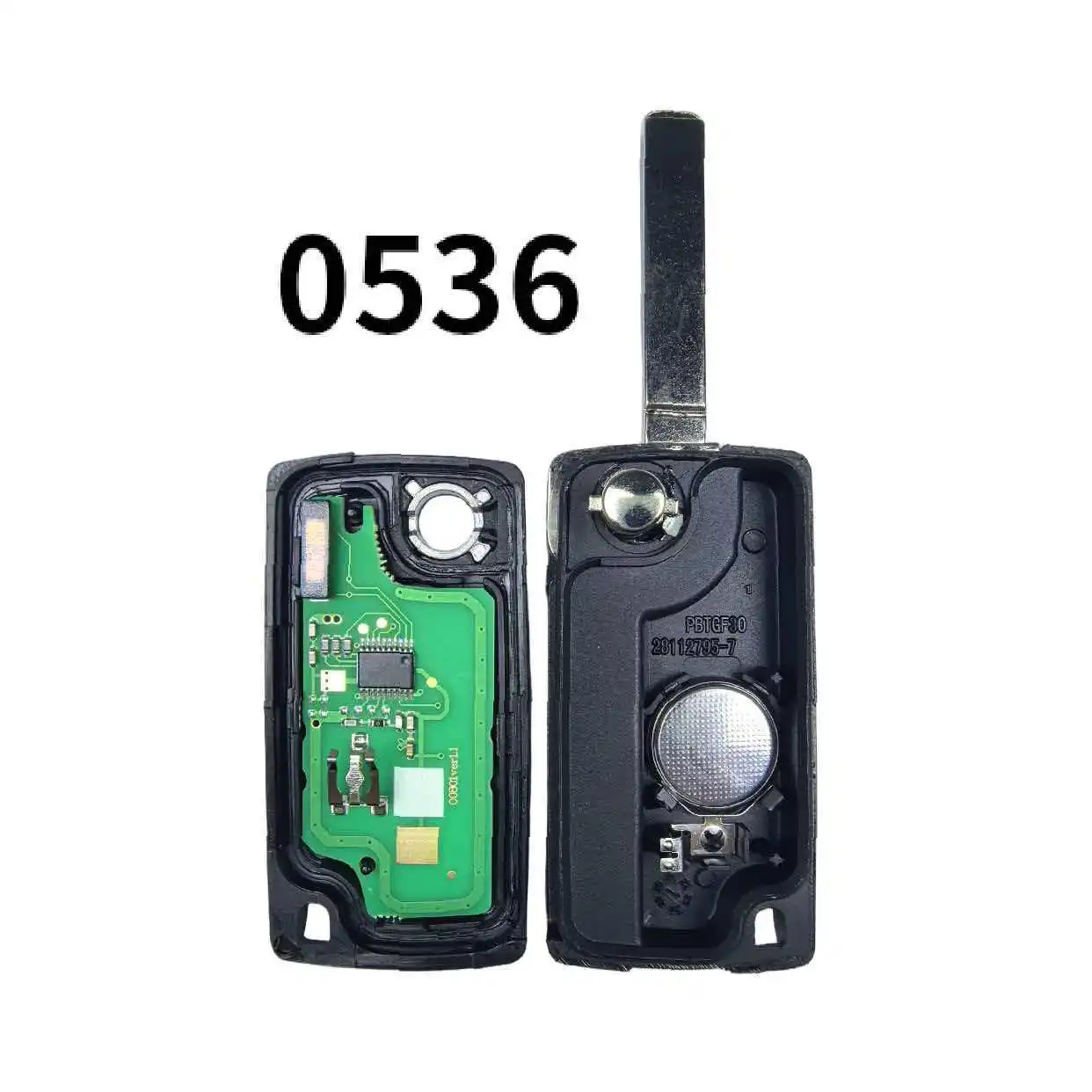0536/0523 ASK/FSK HU83/VA2 Pilot zdalnego sterowania do Peugeot 207 307 308 407 607 807 oraz Citroen C2 C3 C4 C5 C6 Xsara Berlingo
