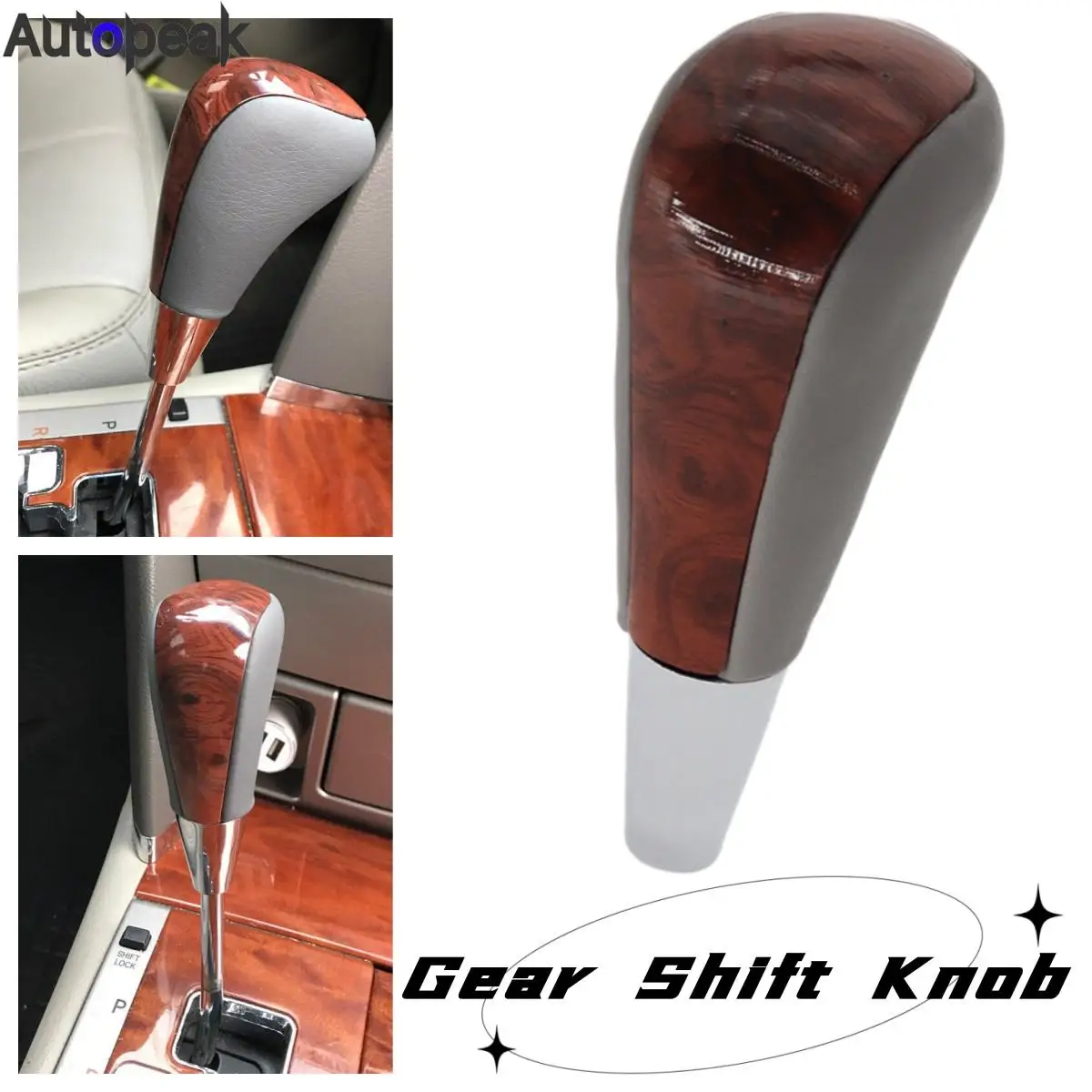 

Car Automatic Gear Shift Knob Lever Shifter Stick For Toyota Prado Corolla Camry Fortuner Land Cruiser Tundra Crown Sienna Crown