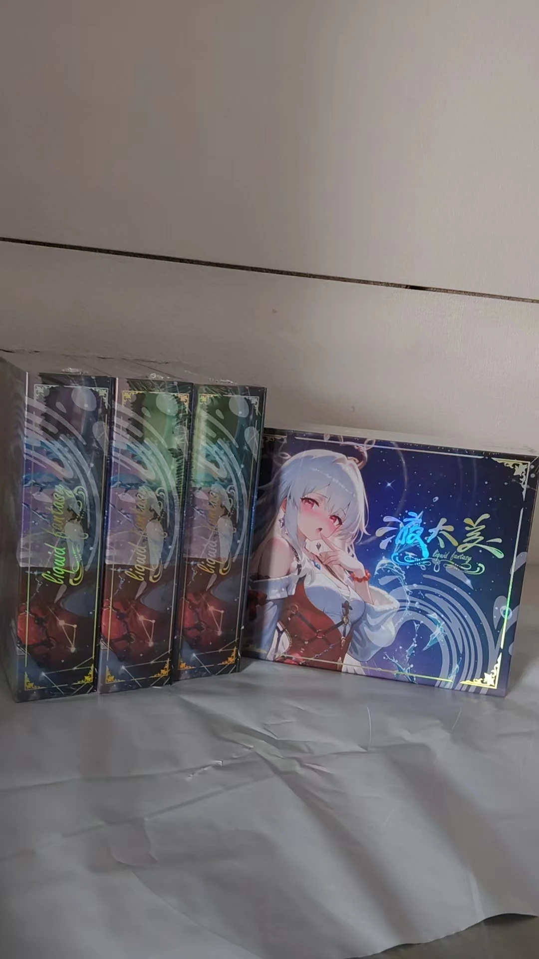 Latest [liquid fantasy] Goddess Story Game Collection Card Hobby Anime Waifu Card Color Paper Set Booster Pack Board Game