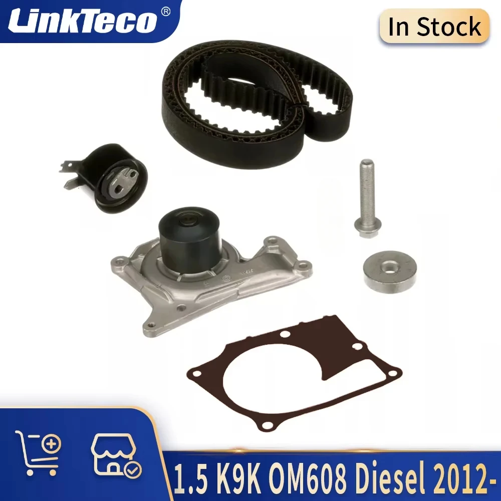 

Engine Parts Timing Belts & Water Pump kit fit 1.6 L K9K OM608 Diesel 2012- For DACIA DOKKER MERCEDES-BENZ NISSAN NV200 RENAULT