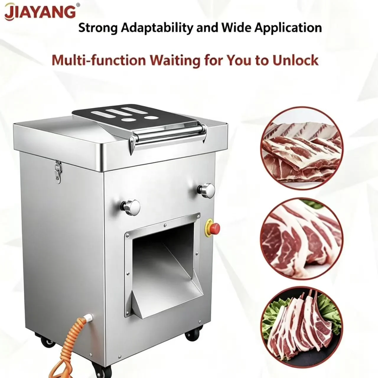 High-peorman Industrial-gr Meat Cutter specialized in Beef Jerky Manufacturing hines Meat Slicing hine