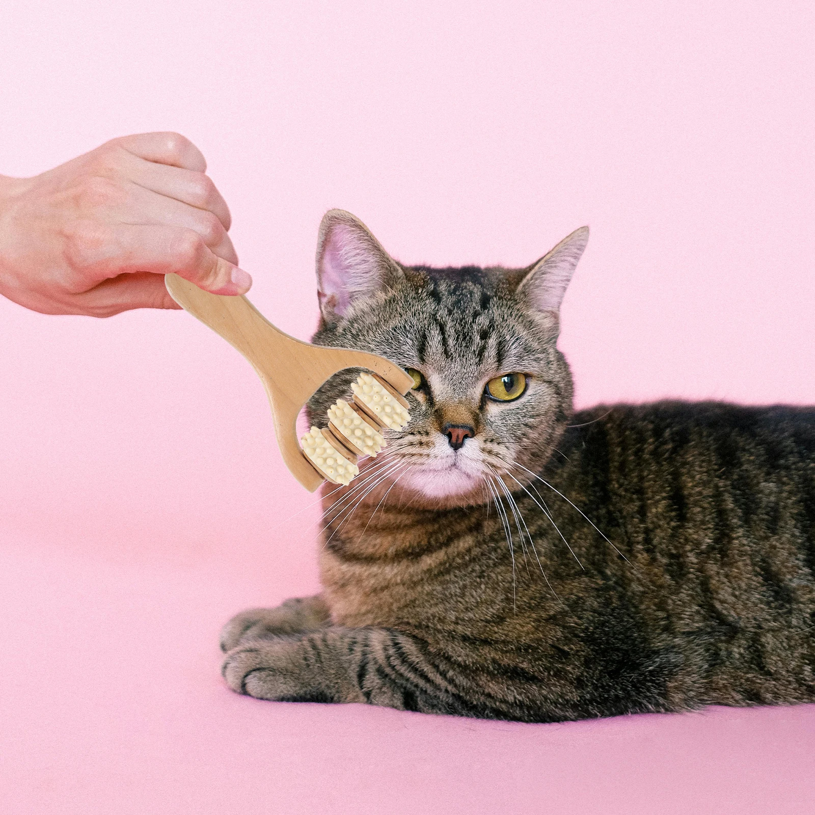 

3pcs Wooden Massage Roller Set Handheld Massager Tool For Back Foot Face Acupoint Relief Portable Body Therapy Stick Rollers