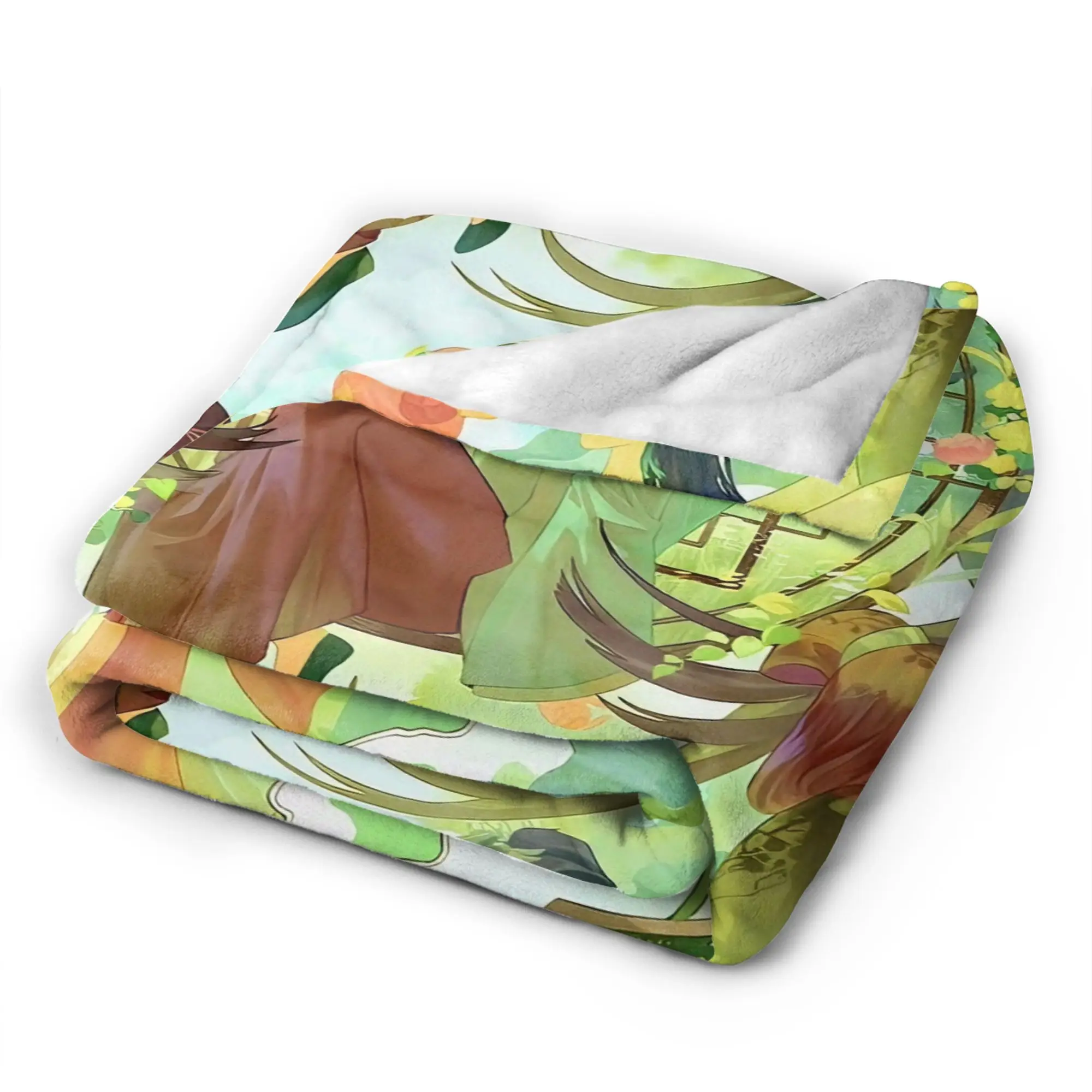 The Apothecary D-Diaries Maomao Blanket Quality Cozy  Throw Blanket Winter Travel Outdoor Pattern Bedspread