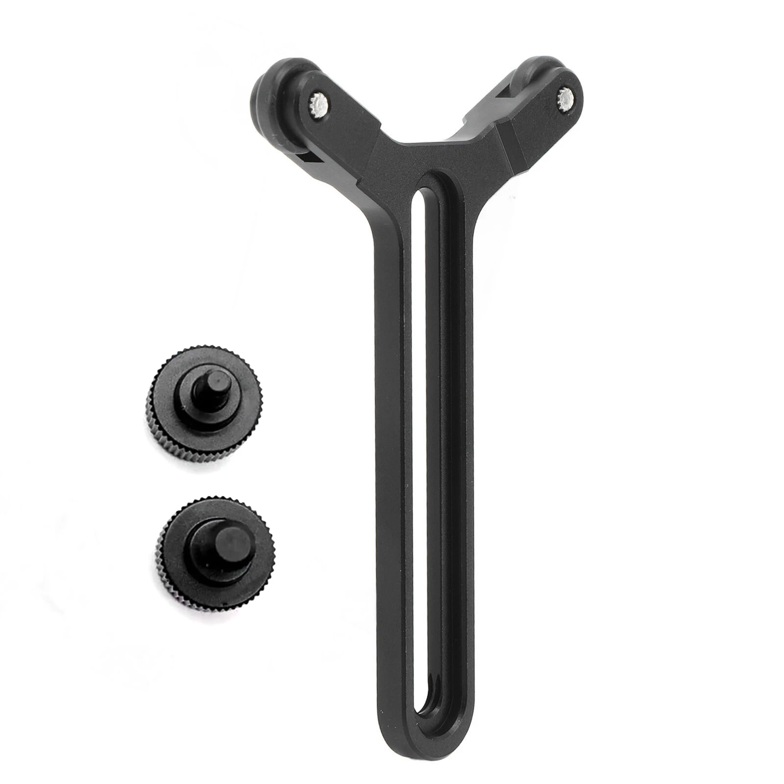 Camera Extended Lens Support Y Shape Bracket Height Adjustable For DJI RS3 Gimbal Plate Lens System Mount Accessories