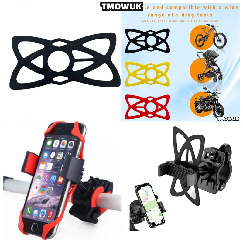 

Ergonomic Silicone Phone Stand For IPhone Samsung Huawei Xiaomi OPPO Vivo Motorcycle Bike Handlebar
