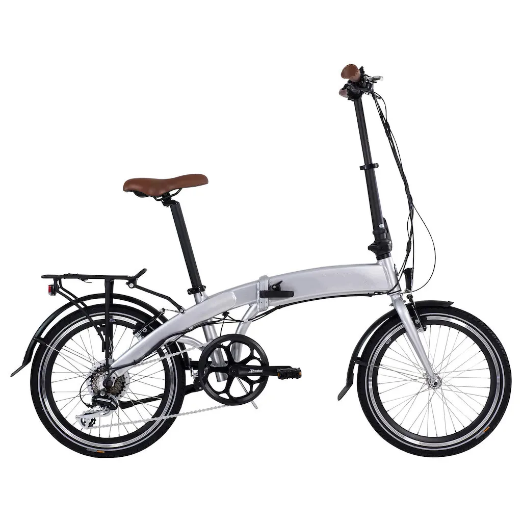 

Lightweight 36V 250W Electric Bicycle 17kgs 20 Inch Folding Bike with Built Hidden 60km Range Battery 7 Speed Gears