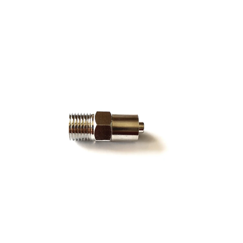Imagem -04 - Luer Lock Tubing Conectores Rosca Masculina Metal Luer Adaptador Latão Niquelado Montagem Venda Direta do Fabricante M10 1