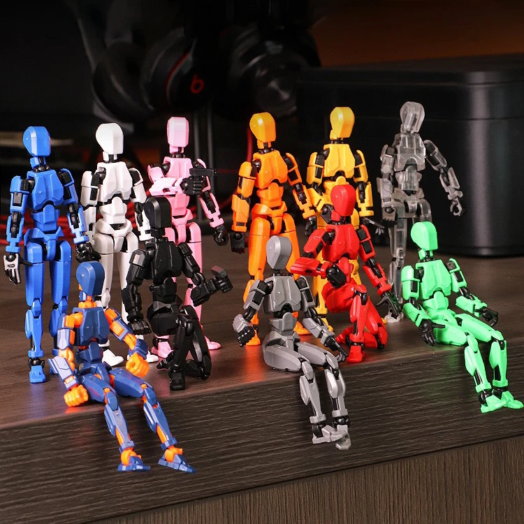 13 Titan Figurka Akcji Wielokostne Ruchome Roboty Zmieniające Kształt Drukowane w 3D Manekiny Lalki Zabawki Ozdoby dla Dzieci Dorosłych Prezenty