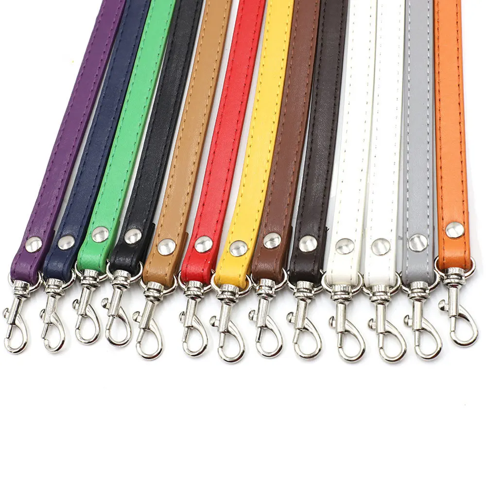 

PU Synthetic Adjustable Handbag Strap Shoulder Bag Replacement Strap DIY Crossbody Pouch Belt for Women Ladies Orange