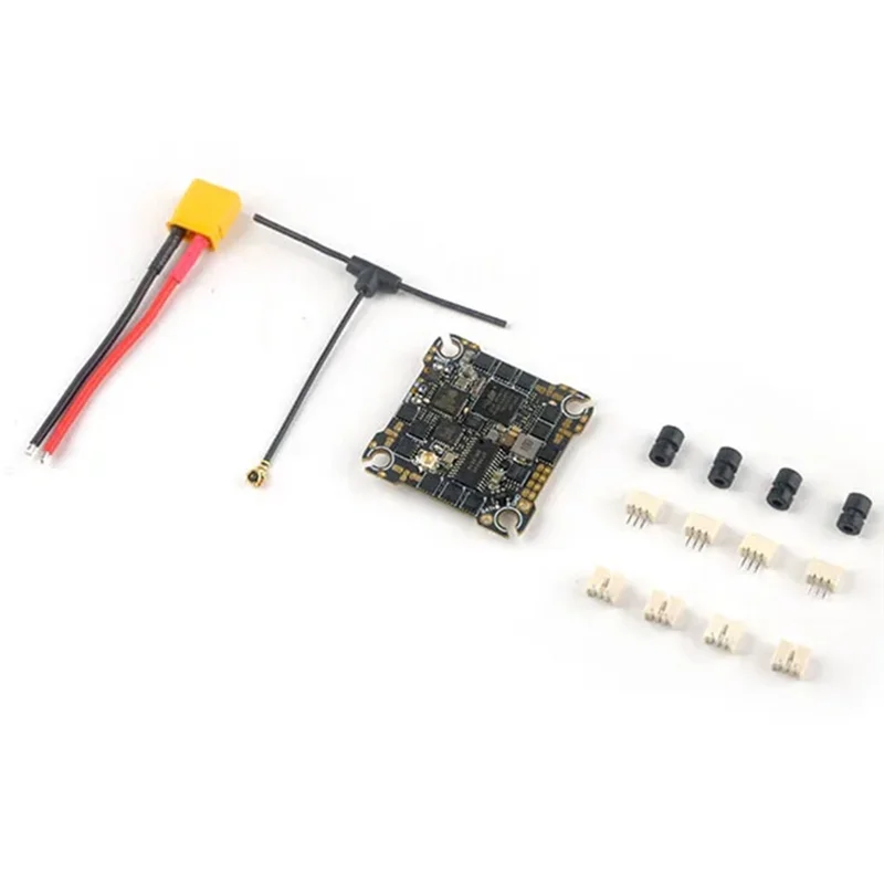 【Shop Now】Crazyf411 ELRS AIO 4In1 F411 Flight Controller Built-In UART 2.4G ELRS RX 20A ESC 2-4S For FPV Toothpick Drones