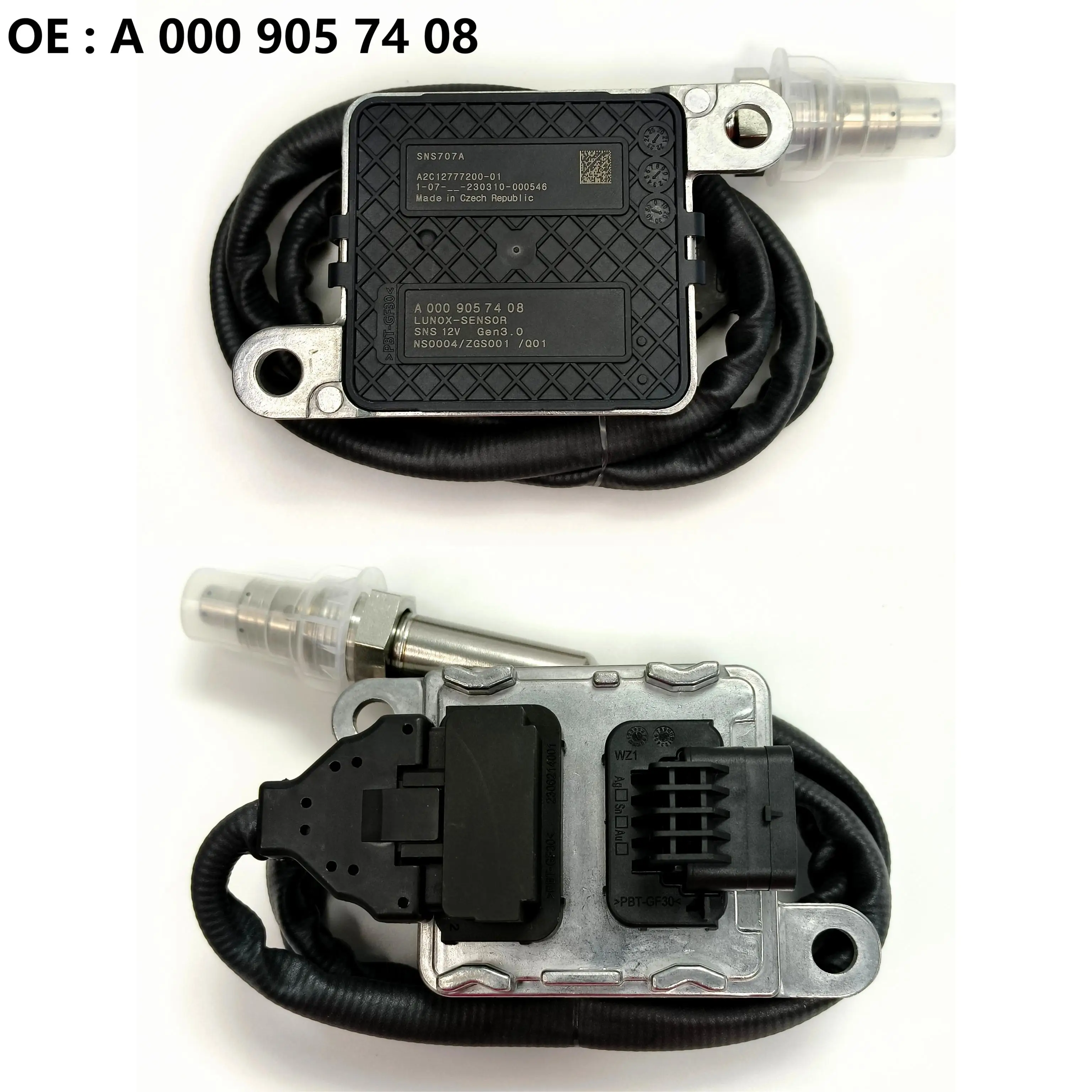 A0009057408 New Nitrogen  NOx Sensor 12V for Mercedes-Benz G S Class W222 W463 X222 0009057408 a 000 905 74 08