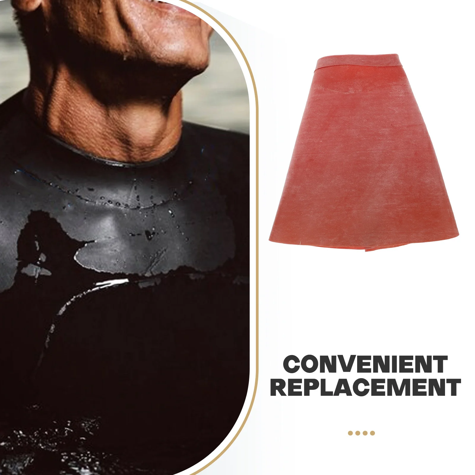 2 قطعة بذلة الكفة مقاوم للماء المعصم كم استبدال بدلة غطس ختم إصلاح جزء طقم تصليح بذلة الملحقات