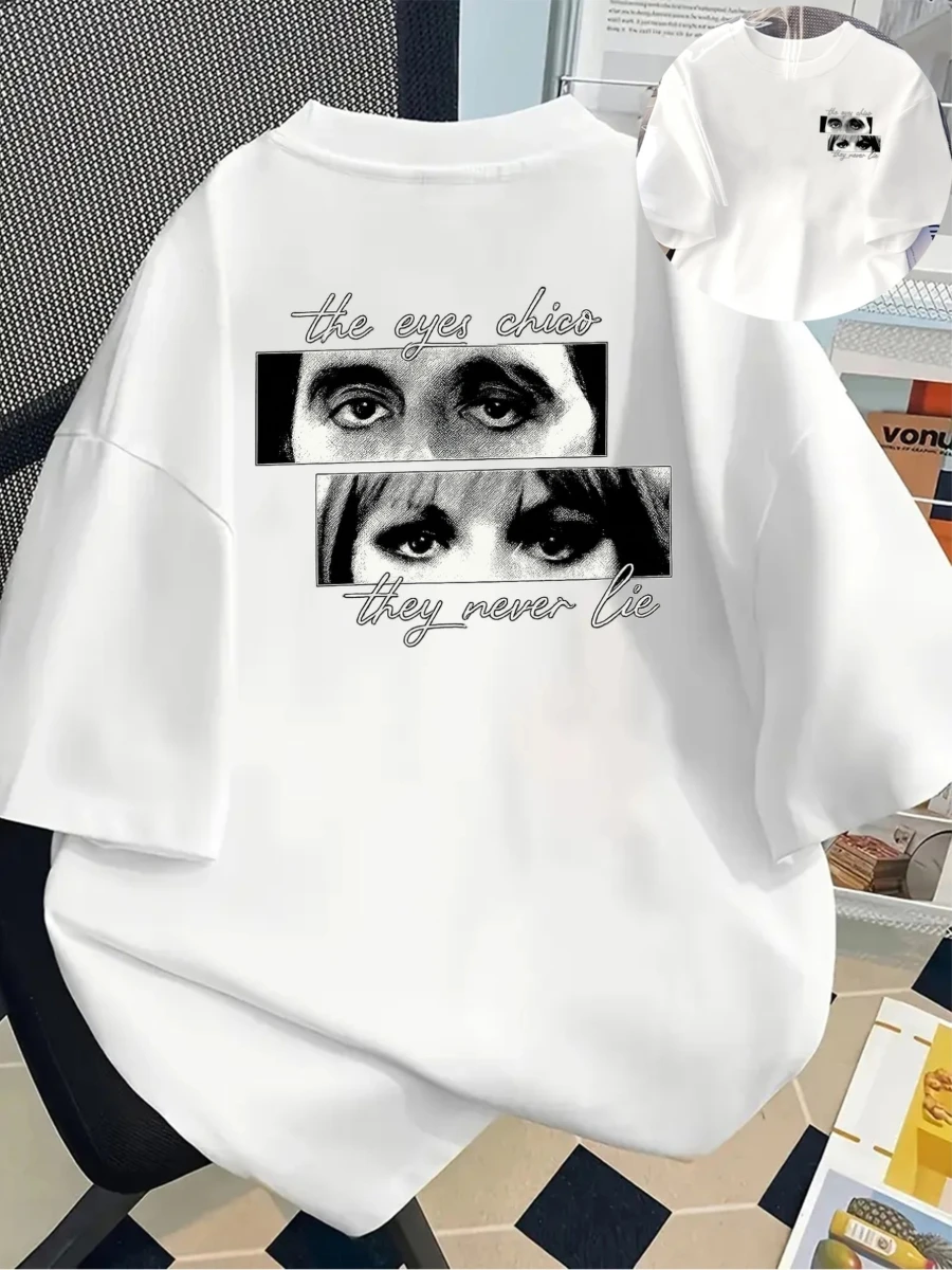 Women's Casual Short-sleeve T-shirt, 