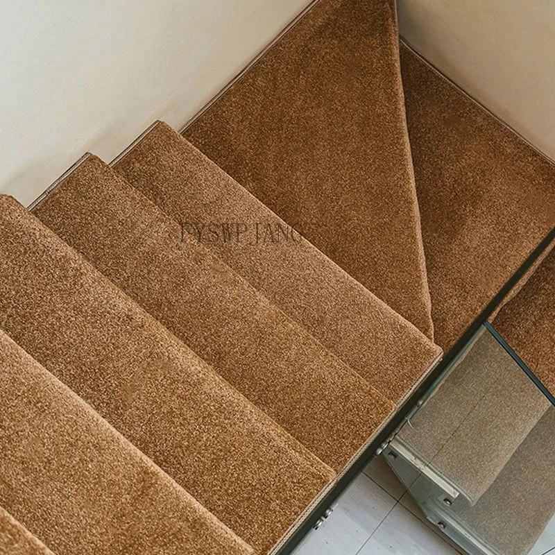 Glue-Free Carpets Non Slip Washable Step Rug Carpet Self-adhesive Stairs Carpet Protector Safety Mute Entrance Mat Home Decor