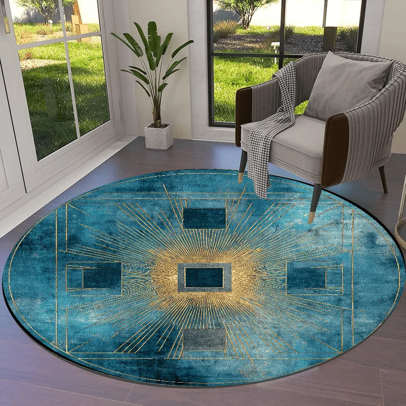 Vintage Traditional Asian Graphic Floor Carpet Durable Entrance Rug For Coffee Shop Office Supermarket Store