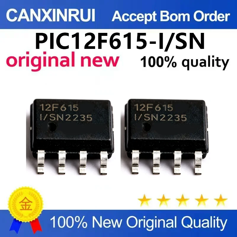 （5pcs-100pcs）Brand new original patch PIC12F615-I/SN SOP-8 microcontroller chip