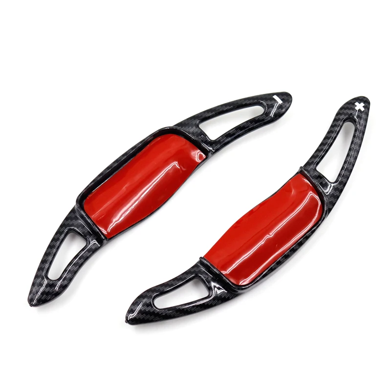 2 قطعة ABS مجداف شيفتر لتويوتا كامري كورولا RAV4 أفالون 2019 2020 2021 2022 التحول مجداف عجلة القيادة مجداف قطع غيار السيارات #3