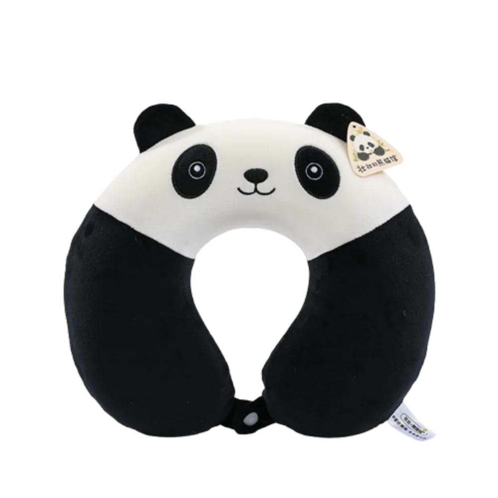 Marionnette à main en peluche Panda, Simulation douce, oreiller cervical en peluche, écharpe de 30cm, chapeau en peluche Parent-enfant