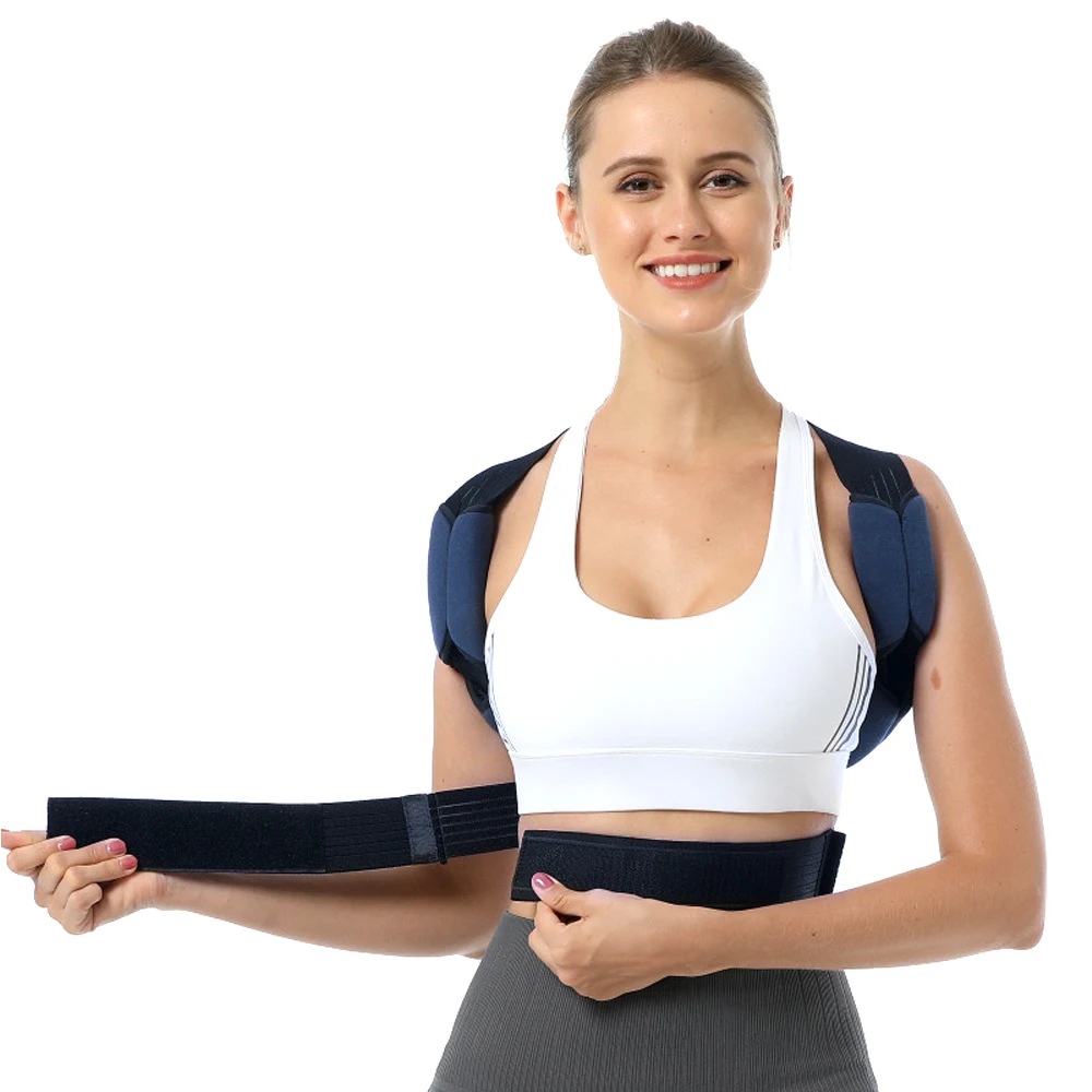 Spine Back Shoulder Posture Corrector Protection Posture Correction Band Humpback Back Pain Relief Corrector Brace Adjustable