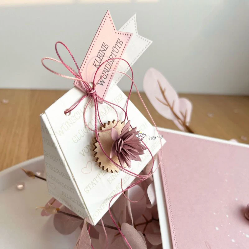 Piggy Craft metal cutting dies cut die mold Gift box decoration Scrapbook paper craft knife mould blade punch stencils dies