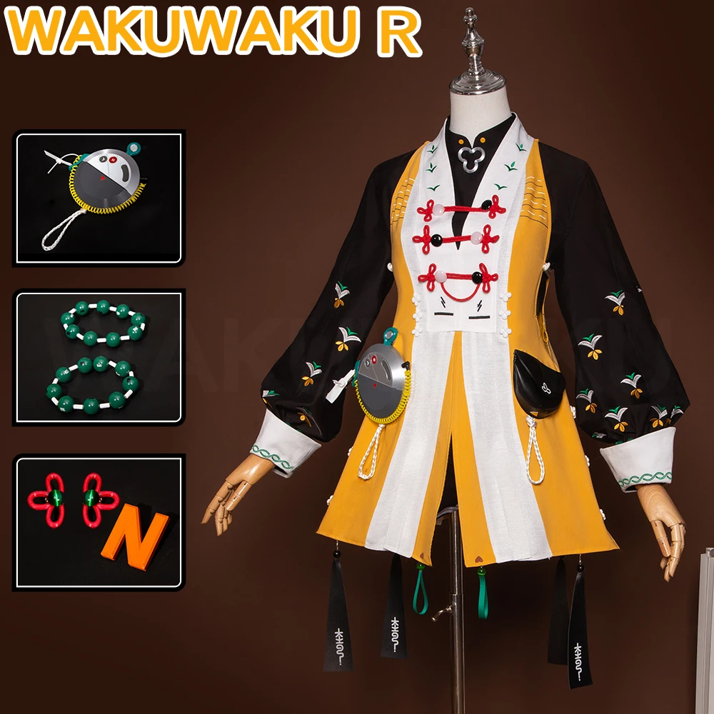 Disfraz de Bella Cosplay juego Zenless Zone Zero WakuWaku-R ZZZ vestido de mujer Bella nueva piel disfraz de Cosplay