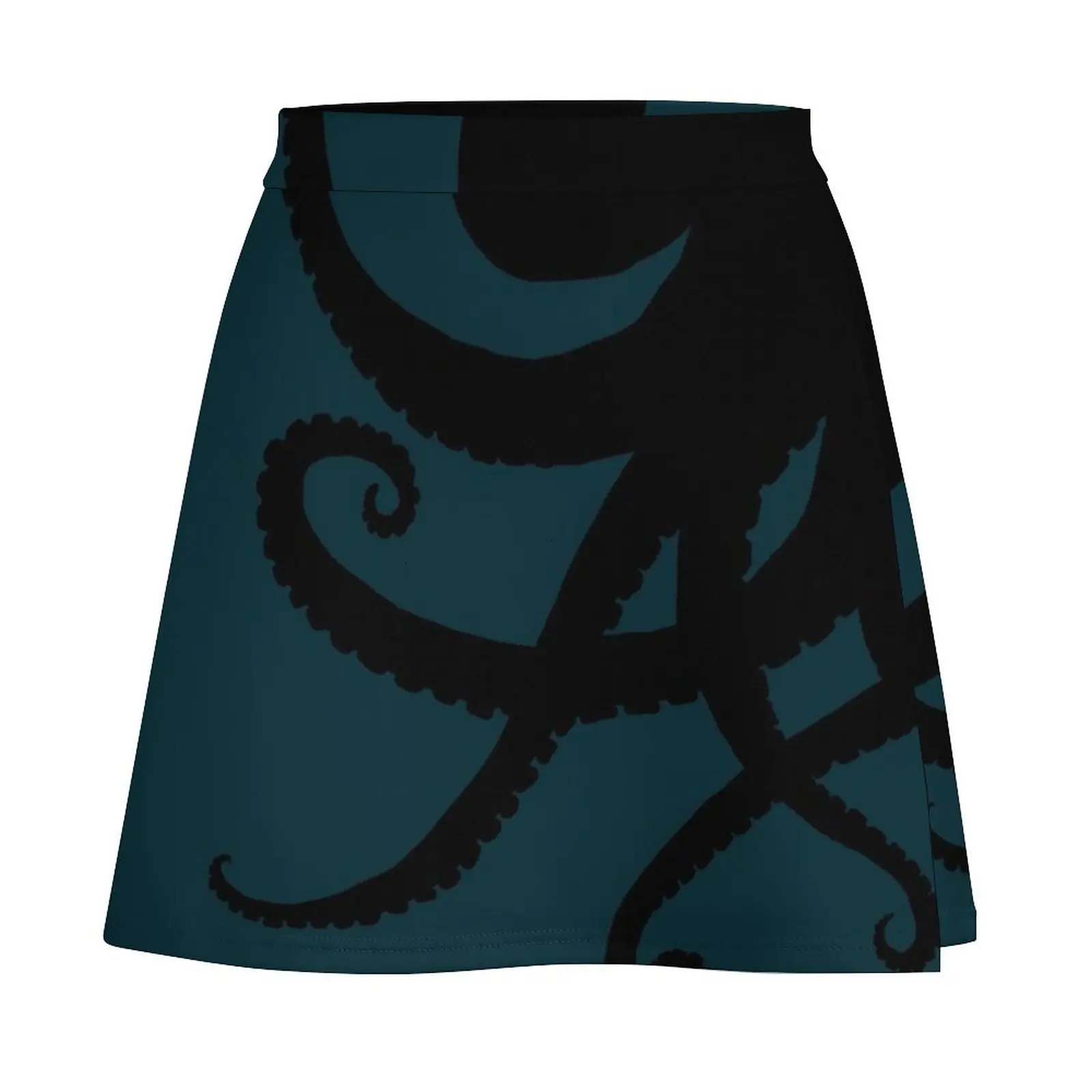 Octopus silhouet, van Amber Marine? 2015 minirok skorts voor dames dameskleding 2025, nieuwkomers roksets minirok