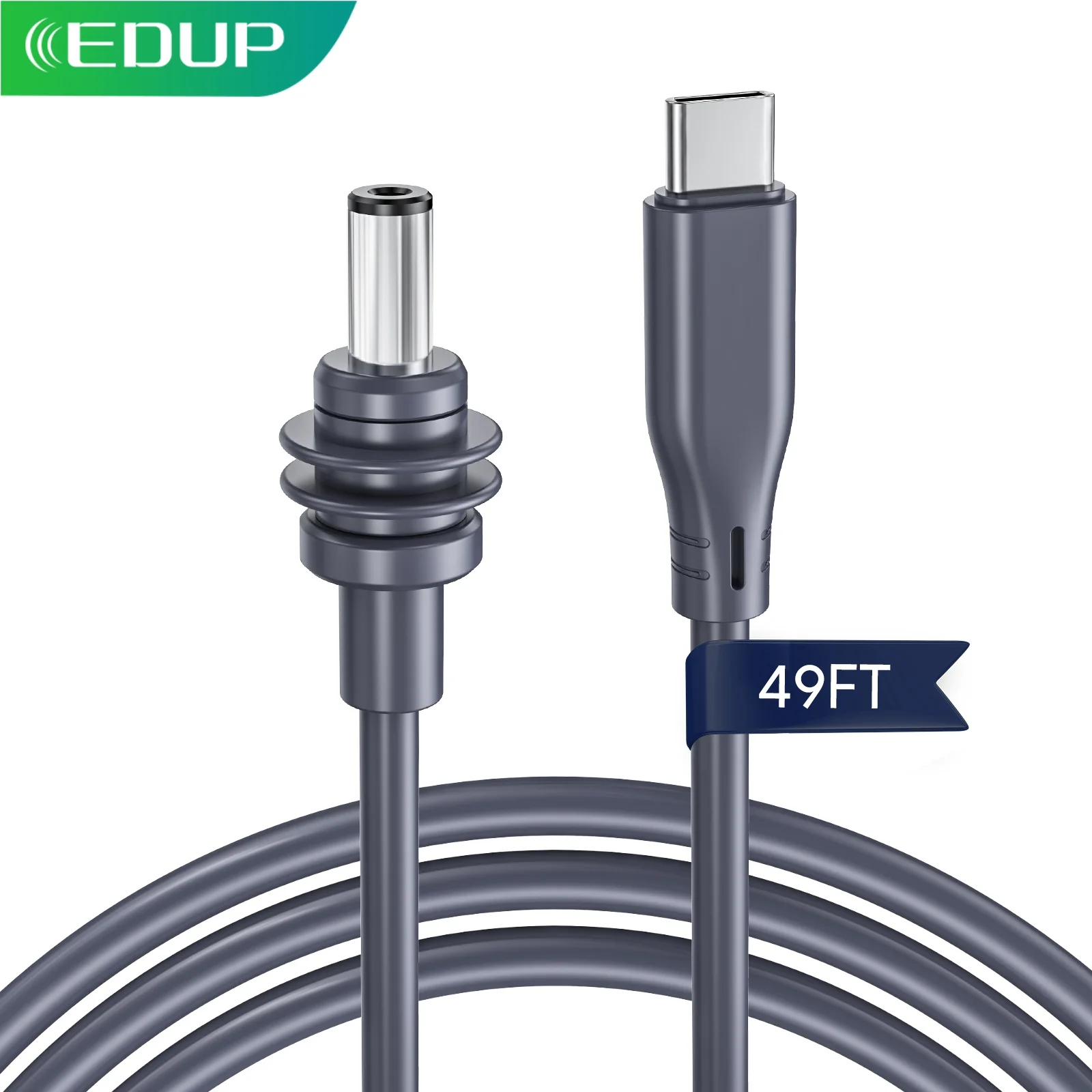 EDUP SK0087 15M 50ft Starlink Mini USB-C to DC Power Cable Stable Reliable Waterproof Outdoor Heavy-Duty Durable Portable Cord