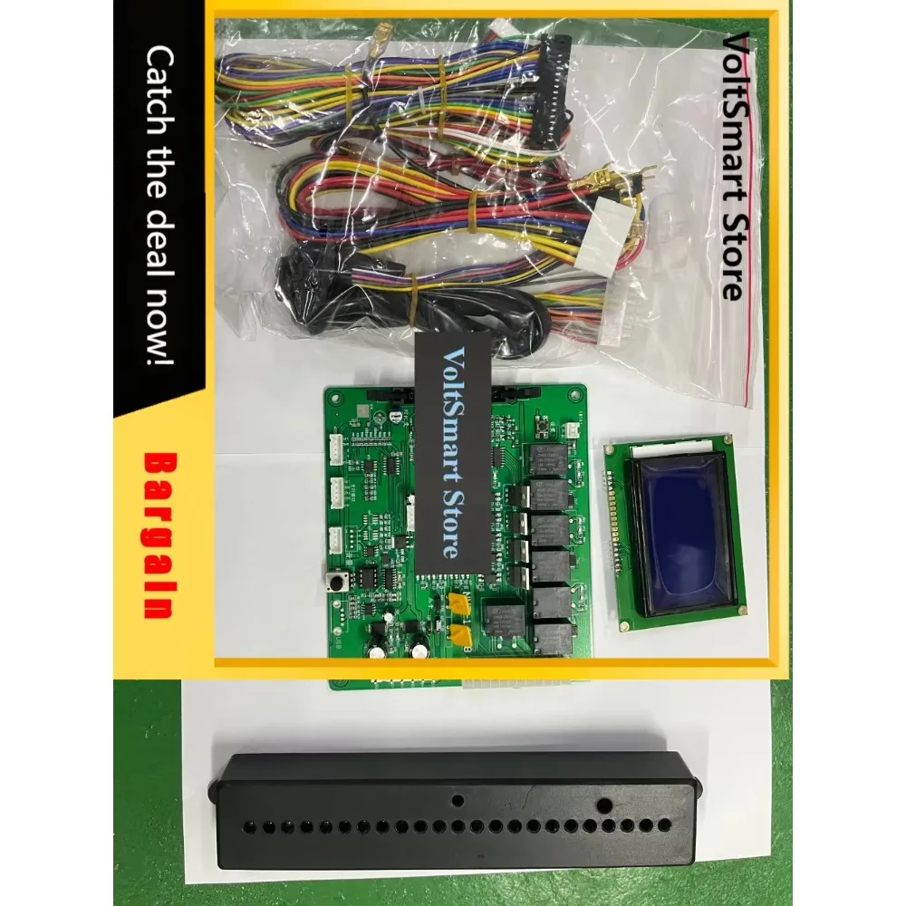 VoltS71cm Crane Claw Machine Motherboard Vending Machine Control Board Sixed Generation Latest Green Claw Machine Motherboard.