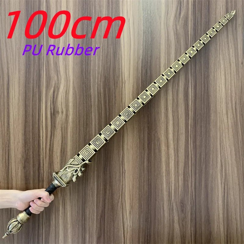 Chinese Golden Dragon Mace Ancient Tang Dynasty Sword Qin Qiong Weapon Role Playing Model Boys Toys Prop Knife Kids Gift Cosplay