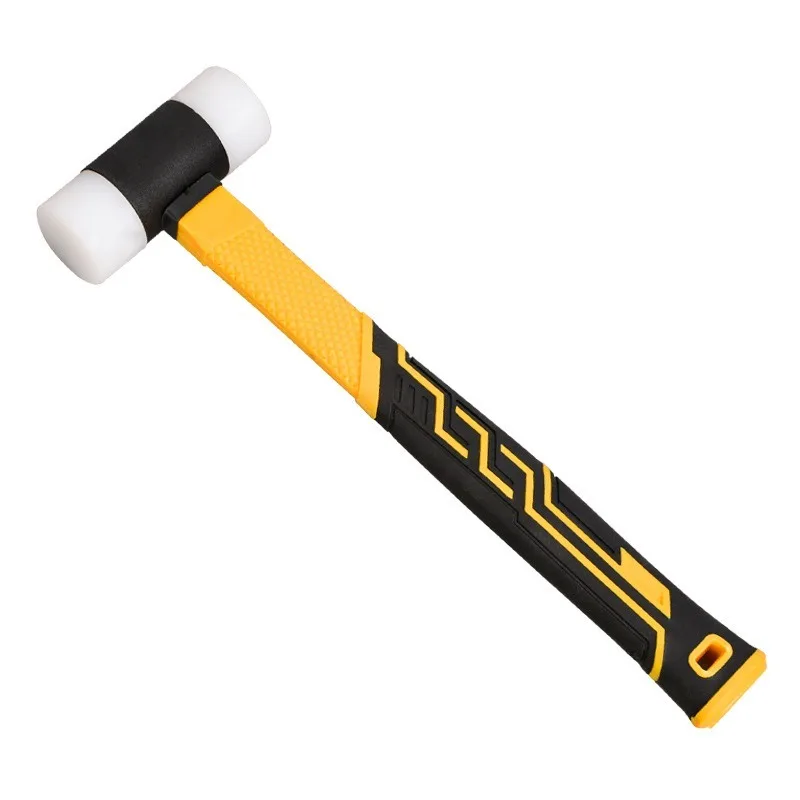 

Rubber Hammer Flooring Installation Hammer Non-Slip Durable Carpenter Mallet for Repair Renovation Rubber Mallet