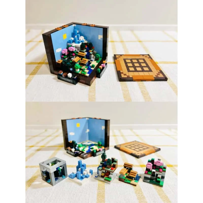 2025 MOC Nuevo Set de Construcción de Mesa de Manualidades, Bloques de Construcción, Decoración para el Hogar, Juguetes para Adultos, Regalos de Cumpleaños y Navidad