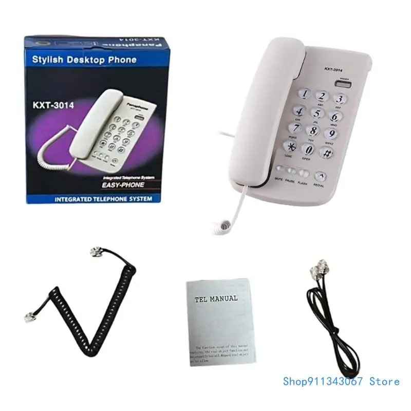 Landline Phones Fixed Telephone for Office Home Bathroom Emegency Telephone Drop shipping