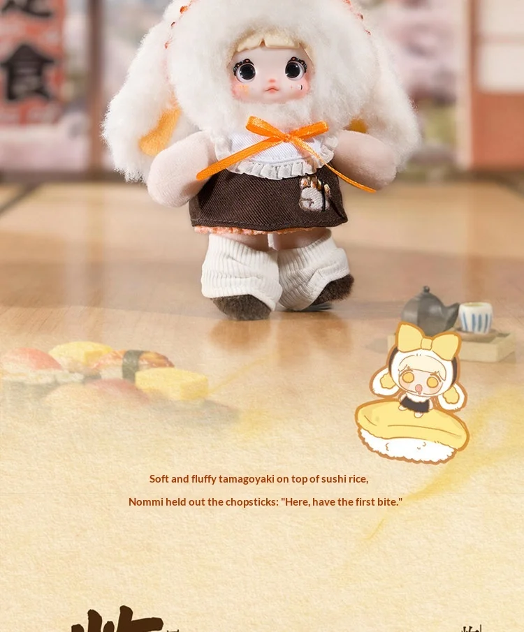Original Toptoy Nommi Izakaya Food Collection Blindbox-Taschenanhänger, niedlicher Puppenanhänger, Sammlerstück, Schreibtischdeko, Geschenk für Erwachsene, Spielzeug – Detail 14