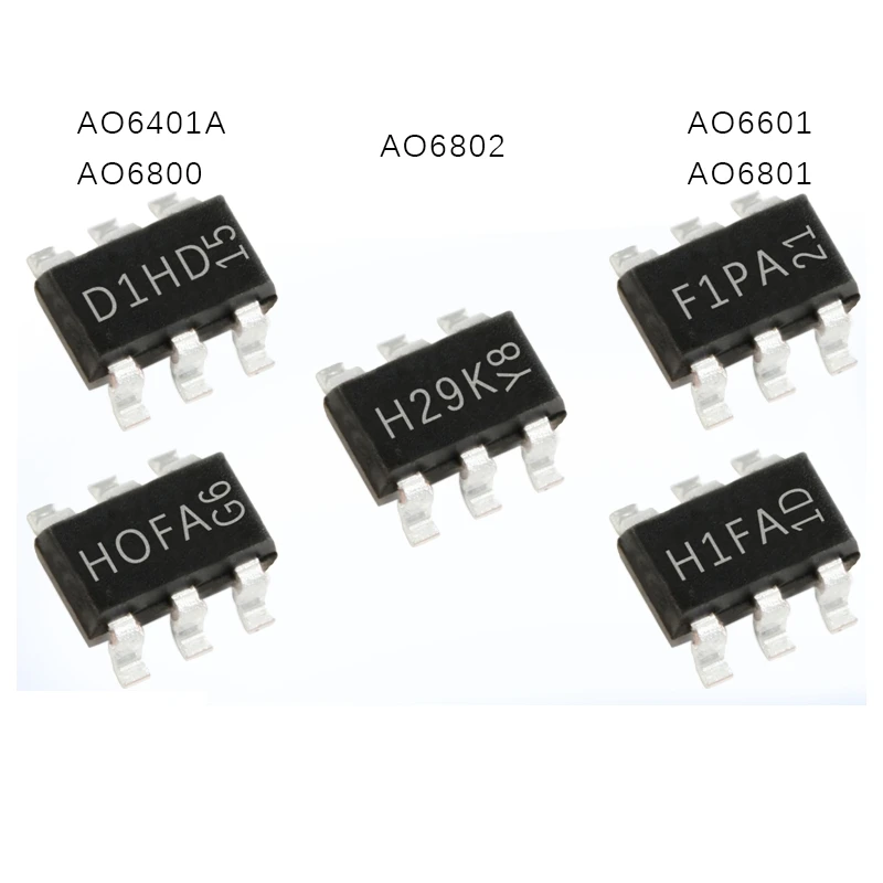 1PCS AO6801 AO6401A AO6800 AO6802 AO6601