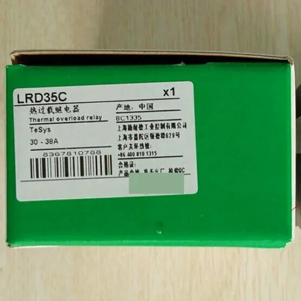 

2026 Lrd35c Thermal Overload Relay 30-38a Brand New Original Spot Plc