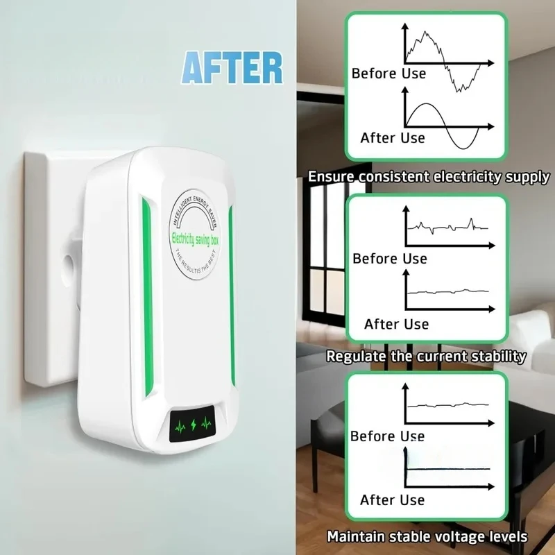 Fit for Household Power Saver Energy Saving Device Voltage Stabilizer