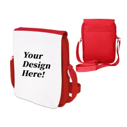 Custom Personalized Crossbody Messenger Bags Name Logo Photo Printing Shoulder Bag For Children Boys Girls Creative Gift